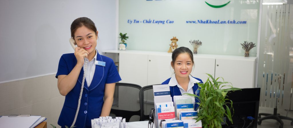 Nha Khoa Lan Anh thông báo tuyển dụng Tiếp tân