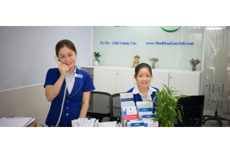 Nha Khoa Lan Anh thông báo tuyển dụng Tiếp tân