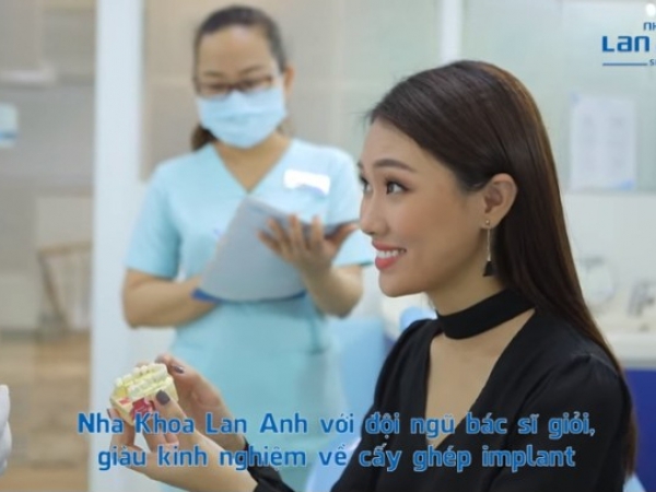Cấy ghép implant an toàn - nhẹ nhàng tại Nha Khoa Lan Anh
